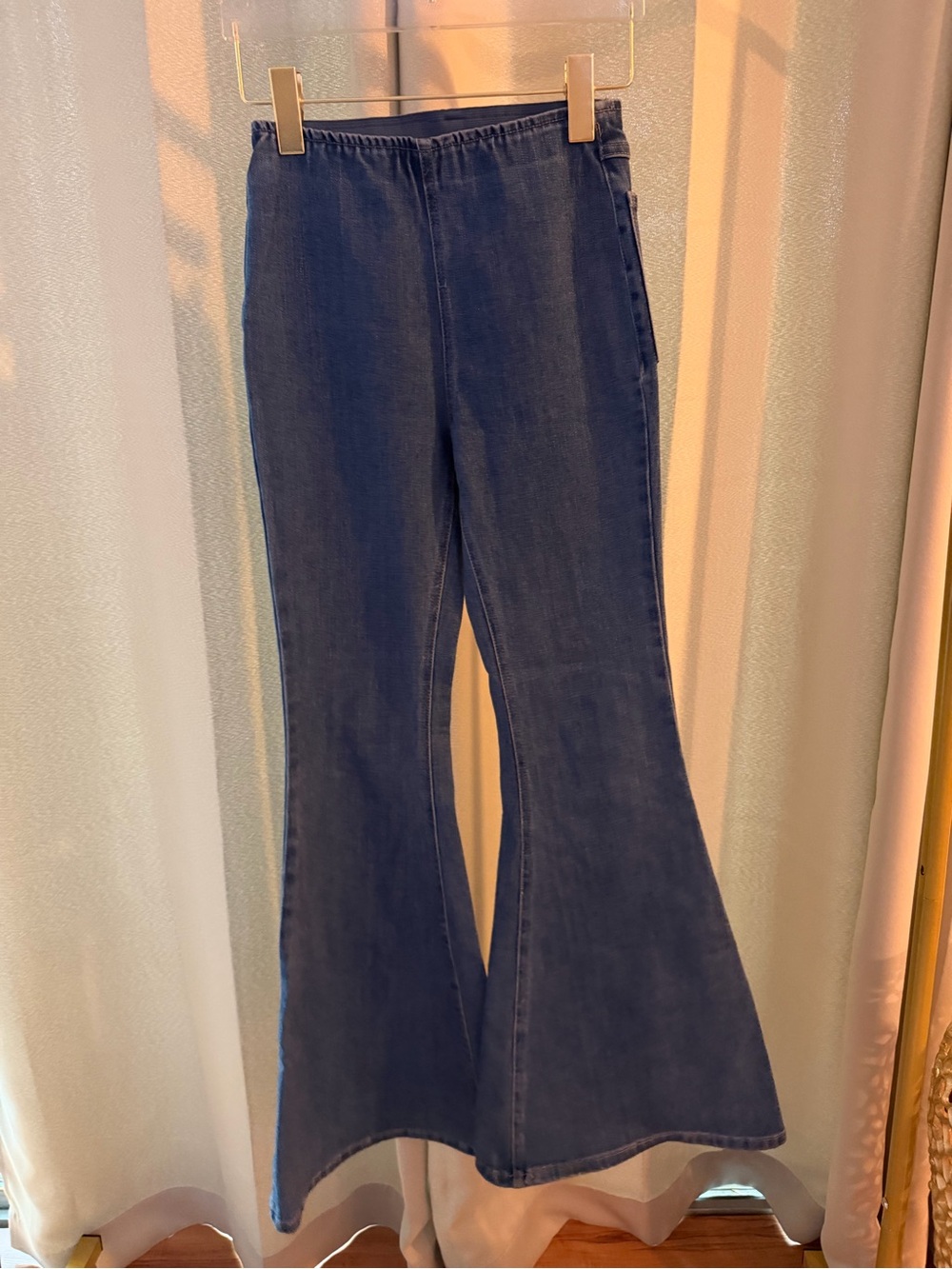 Forever 21 Dark Blue Flare Jeans